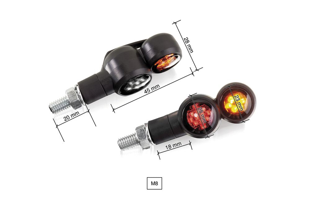 PUIG 9557N Light Binklerset  passend fuer CFMOTO 700MT Schwarz