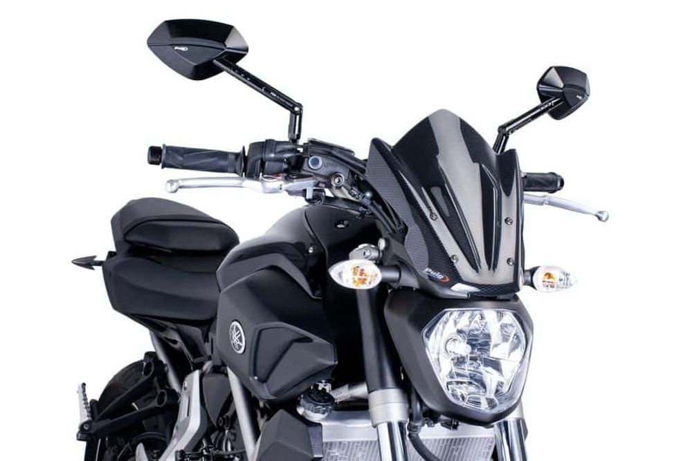 PUIG 7015C New Generation Sport  passend fuer YAMAHA MT-07 Carbon look