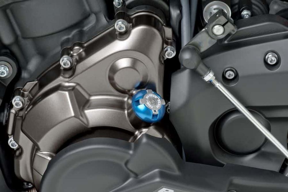 PUIG 6157A Ölverschlusskappe  passend fuer YAMAHA XT660X Blau