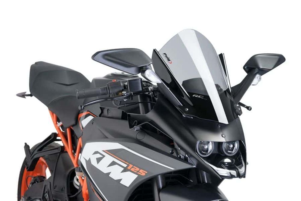 PUIG 7004H Z-Racing Scheibe  passend fuer KTM RC125 Getönt