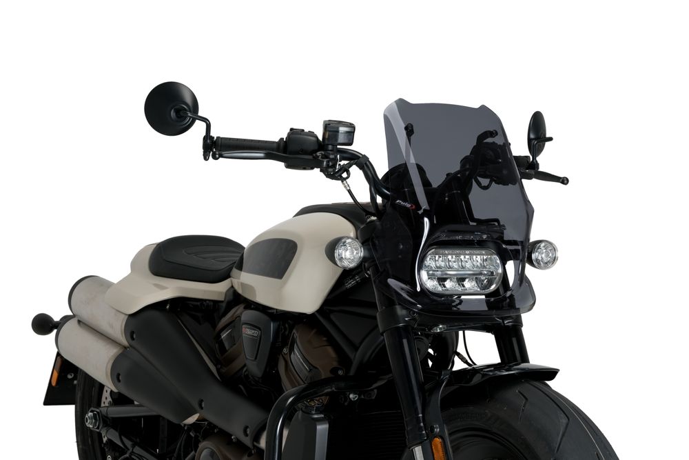 PUIG 21321F New Generation Sport  passend fuer HARLEY DAVIDSON SPORTSTER S RH1250S Stark getönt