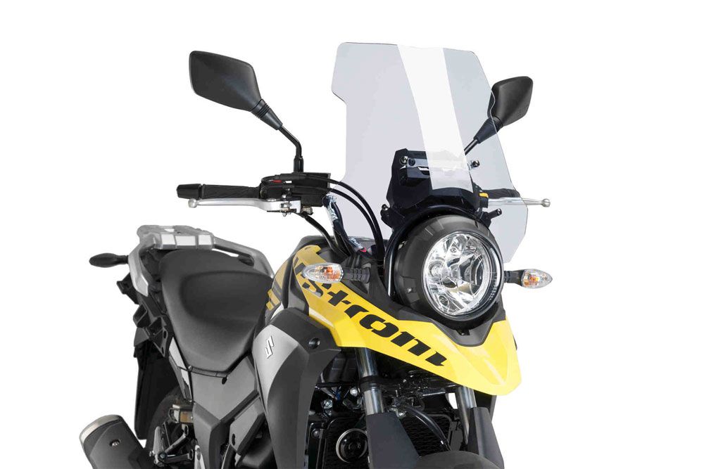 PUIG 9606W Tourenscheibe  passend fuer SUZUKI DL250 V-STROM Transparent