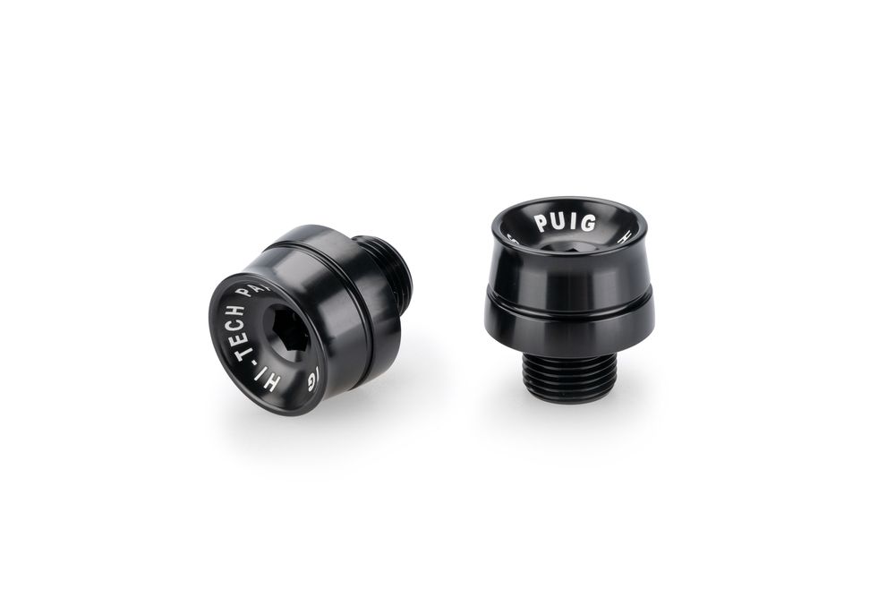 PUIG 21359N Lenkerenden Speed  passend fuer APRILIA RSV4 FACTORY Schwarz