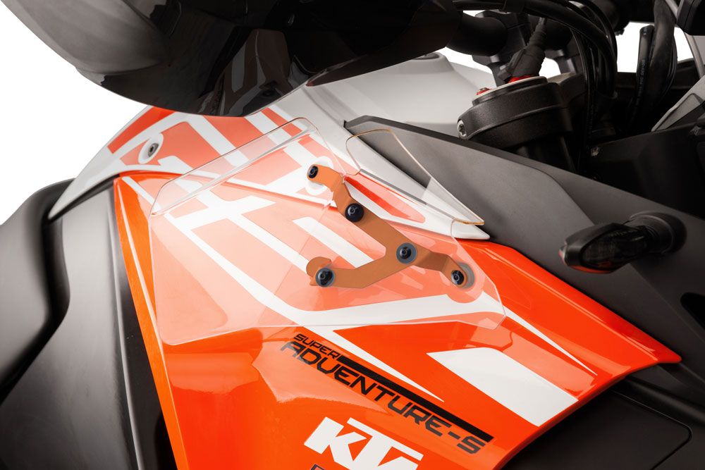 PUIG 9623W Oberer Deflector  passend fuer KTM 1290 SUPER ADVENTURE T Transparent