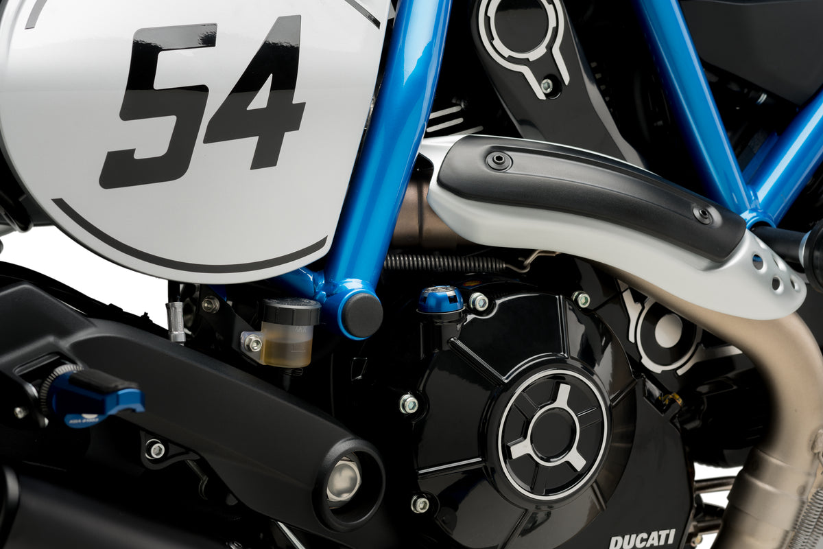 PUIG 9632N Verkleidungsaufsätzte  passend fuer DUCATI SCRAMBLER ICON Schwarz