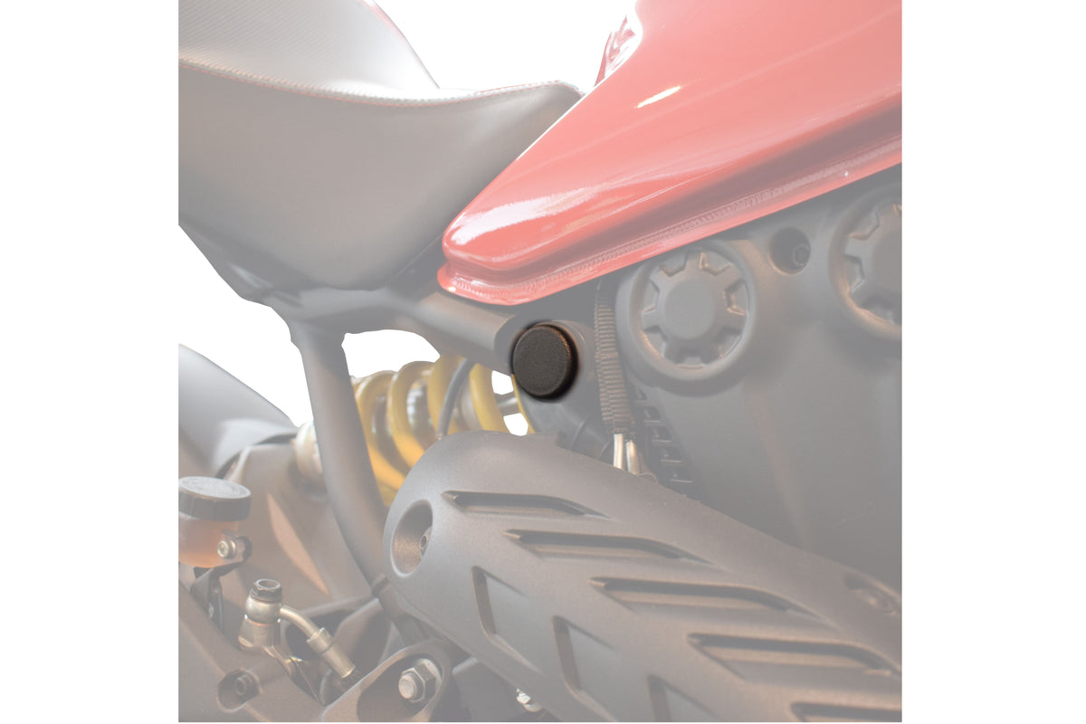 PUIG 9633N Verkleidungsaufsätzte  passend fuer DUCATI MONSTER 821 STRIPE Schwarz