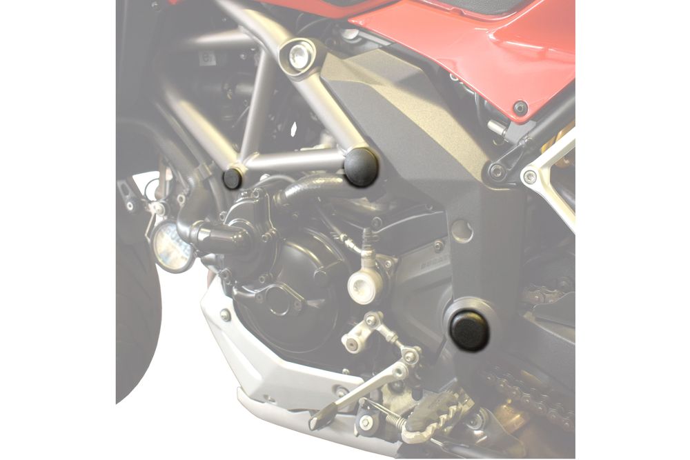 PUIG 9635N Verkleidungsaufsätzte  passend fuer DUCATI MULTISTRADA 1200 Schwarz