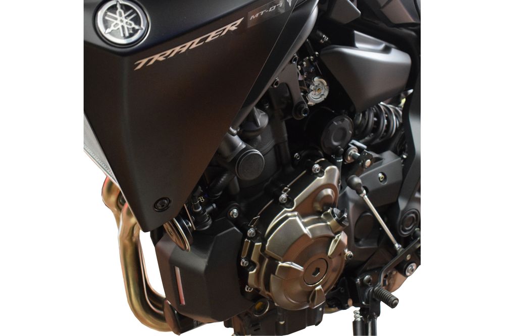 PUIG 9638N Verkleidungsaufsätzte  passend fuer YAMAHA MT-07 Schwarz