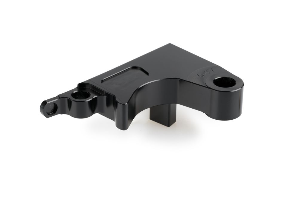 PUIG 9643N Heritage Hebels  passend fuer TRIUMPH BONNEVILLE BOBBER Schwarz