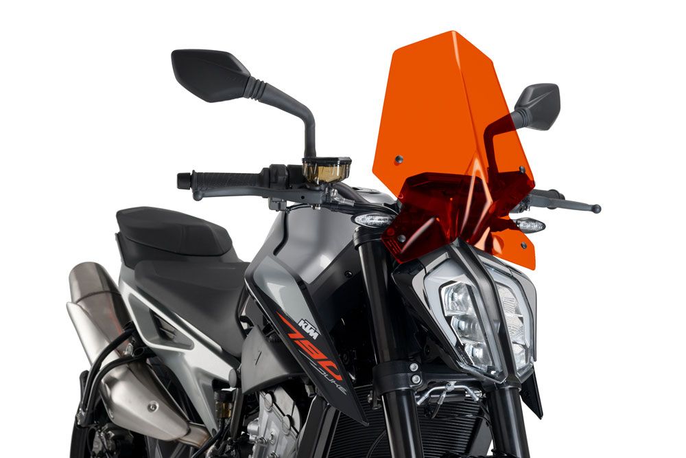 PUIG 9668T New Generation Sport  passend fuer KTM 790 DUKE Orange