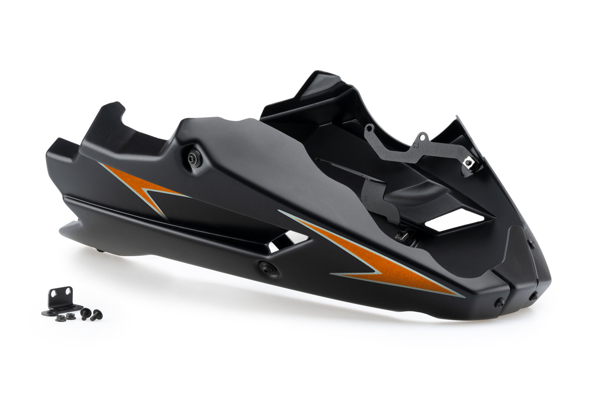 PUIG 9703J  Bugspoiler  passend fuer KAWASAKI Z900 Mattschwarz