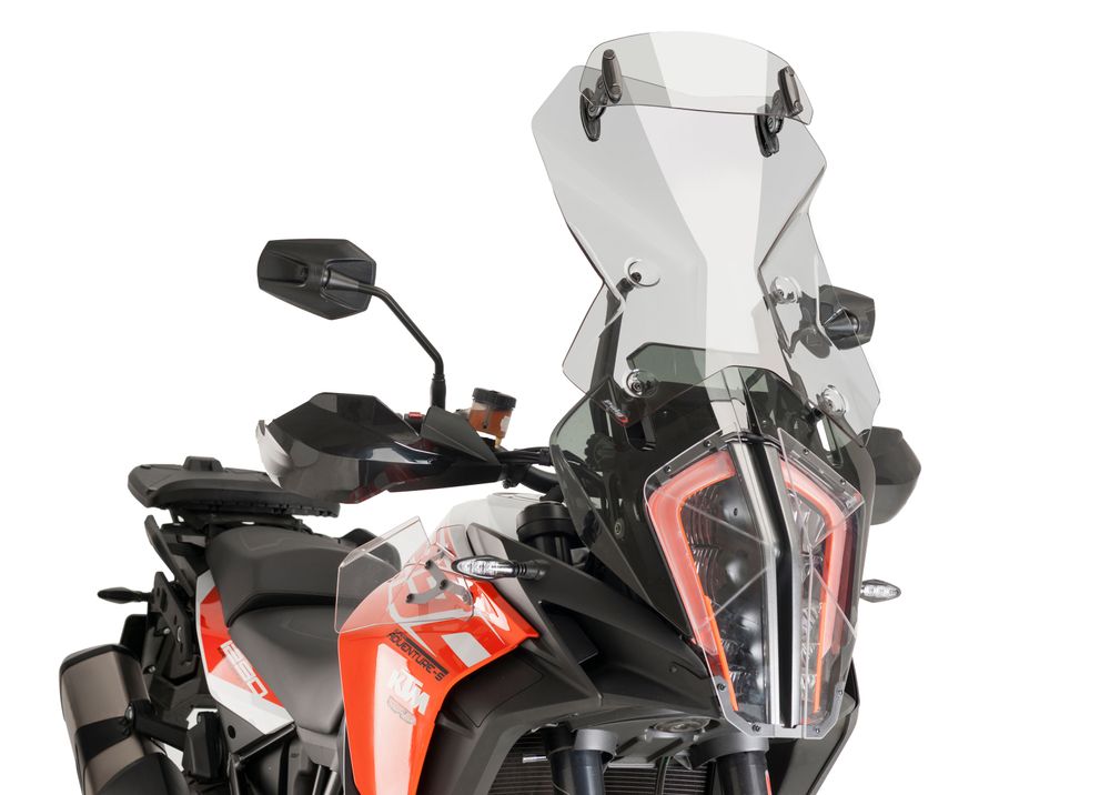 PUIG 9714H Tourenscheibe mit Spoilerscheibe  passend fuer KTM 1290 SUPER ADVENTURE R Getönt