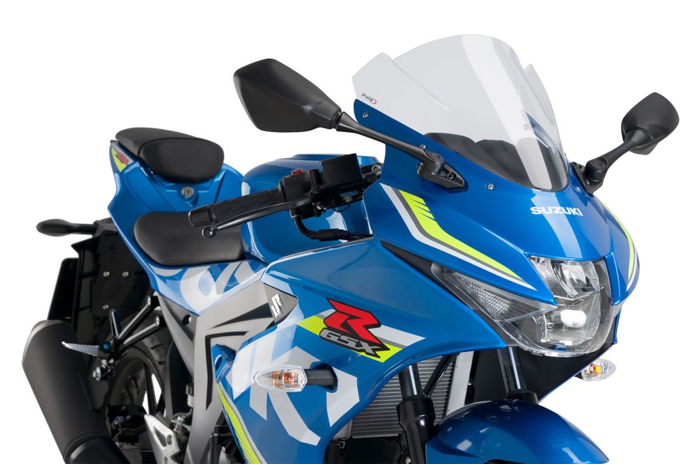 PUIG 9721W Z-Racing Scheibe  passend fuer SUZUKI GSX-R125 Transparent