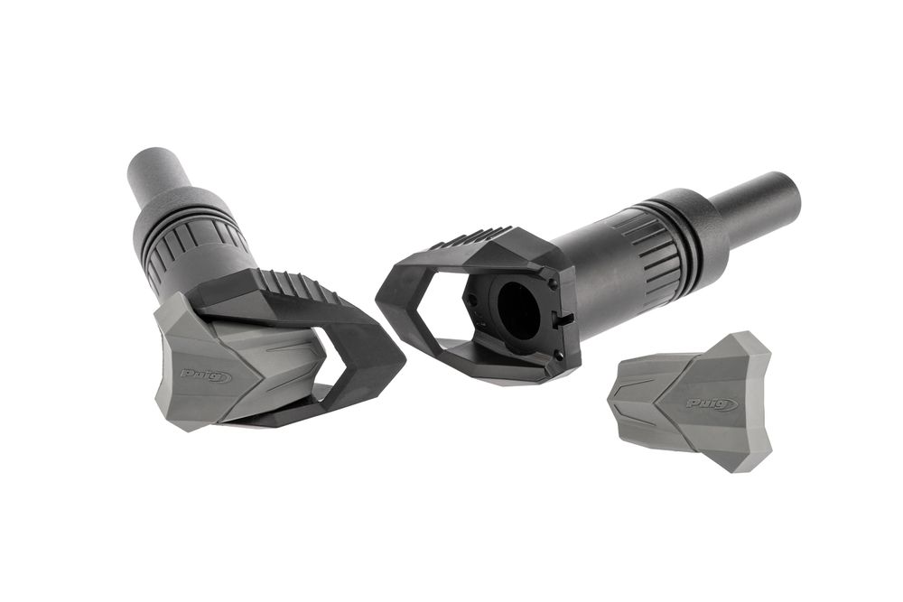 PUIG 9757N Sturzpads R19  passend fuer HONDA CB300R NEO SPORTS CAFE Schwarz