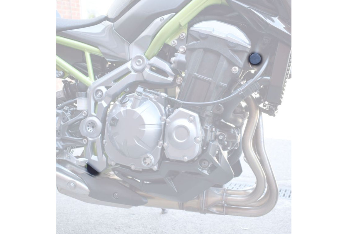 PUIG 9777N Verkleidungsaufsätzte  passend fuer KAWASAKI Z900 Schwarz