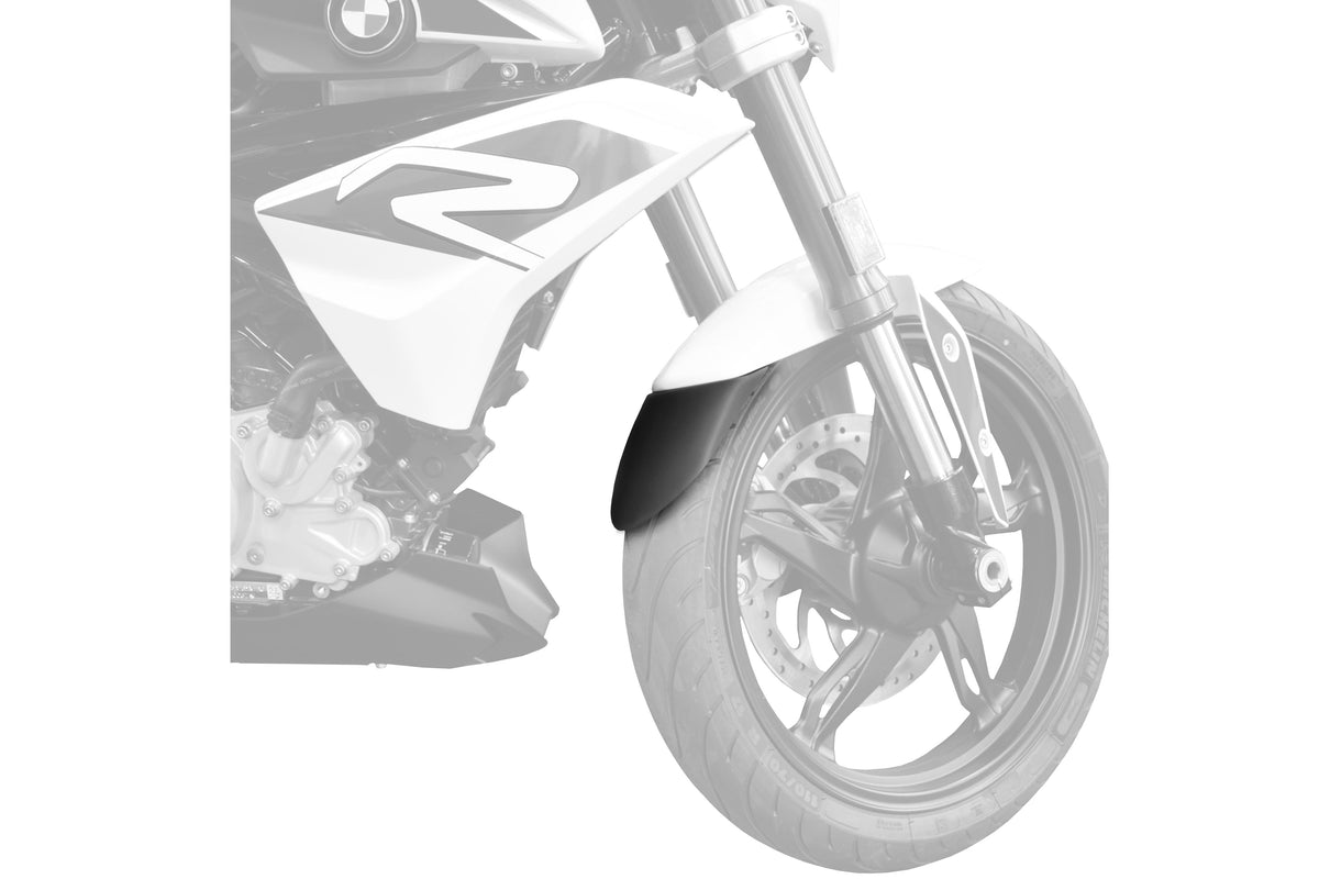 PUIG 9812N Verlängerung des vorderen Schutzblechs  passend fuer BMW G310R Schwarz