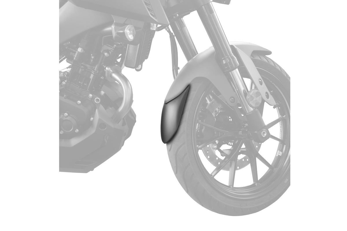 PUIG 9834N Verlängerung des vorderen Schutzblechs  passend fuer YAMAHA YZF-R125 Schwarz