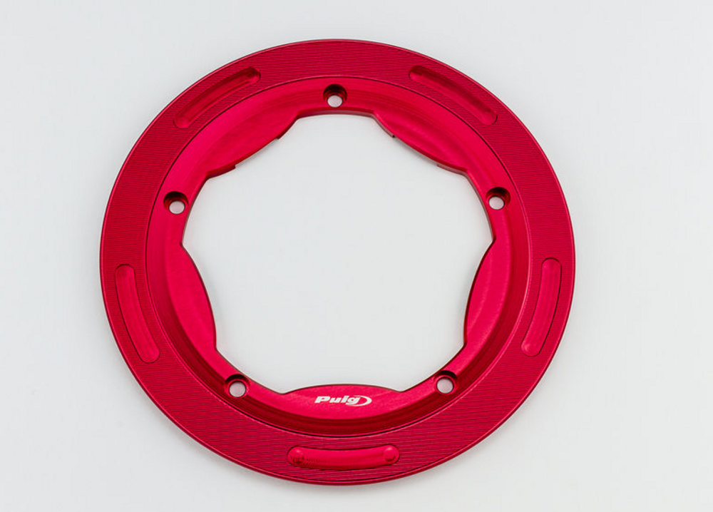 PUIG 9854R Kronenzierring  passend fuer YAMAHA T-MAX 530 Rot