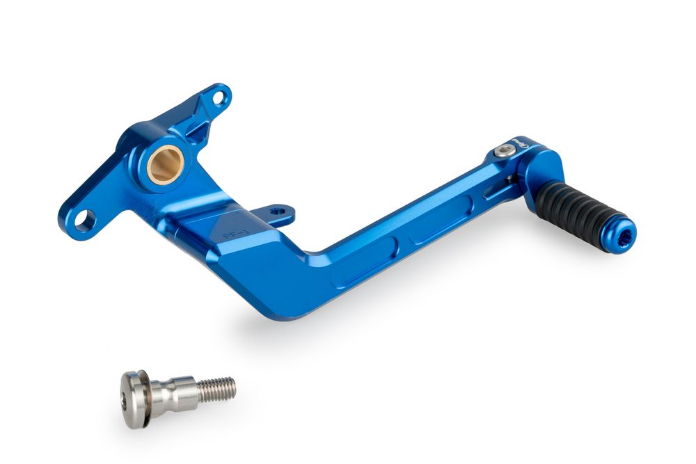 PUIG 21470A Verstellbares Bremsfusspedal  passend fuer YAMAHA MT-09 Blau