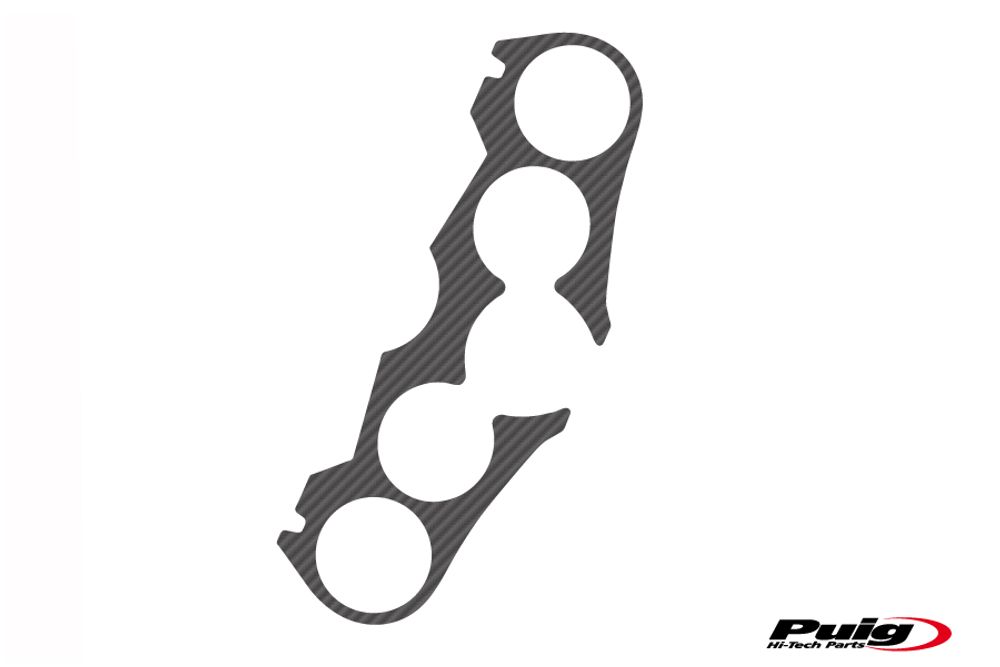 PUIG 5819C Yoke Protector Xtreme  passend fuer YAMAHA FZ8 Carbon look