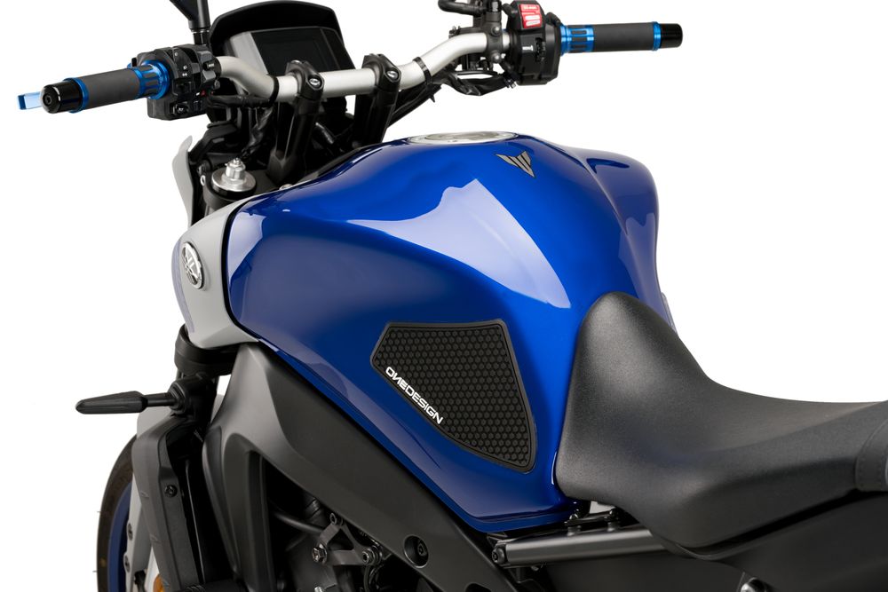 PUIG 20740N Seitliche Tankprotektor  passend fuer YAMAHA MT-09 SP Schwarz