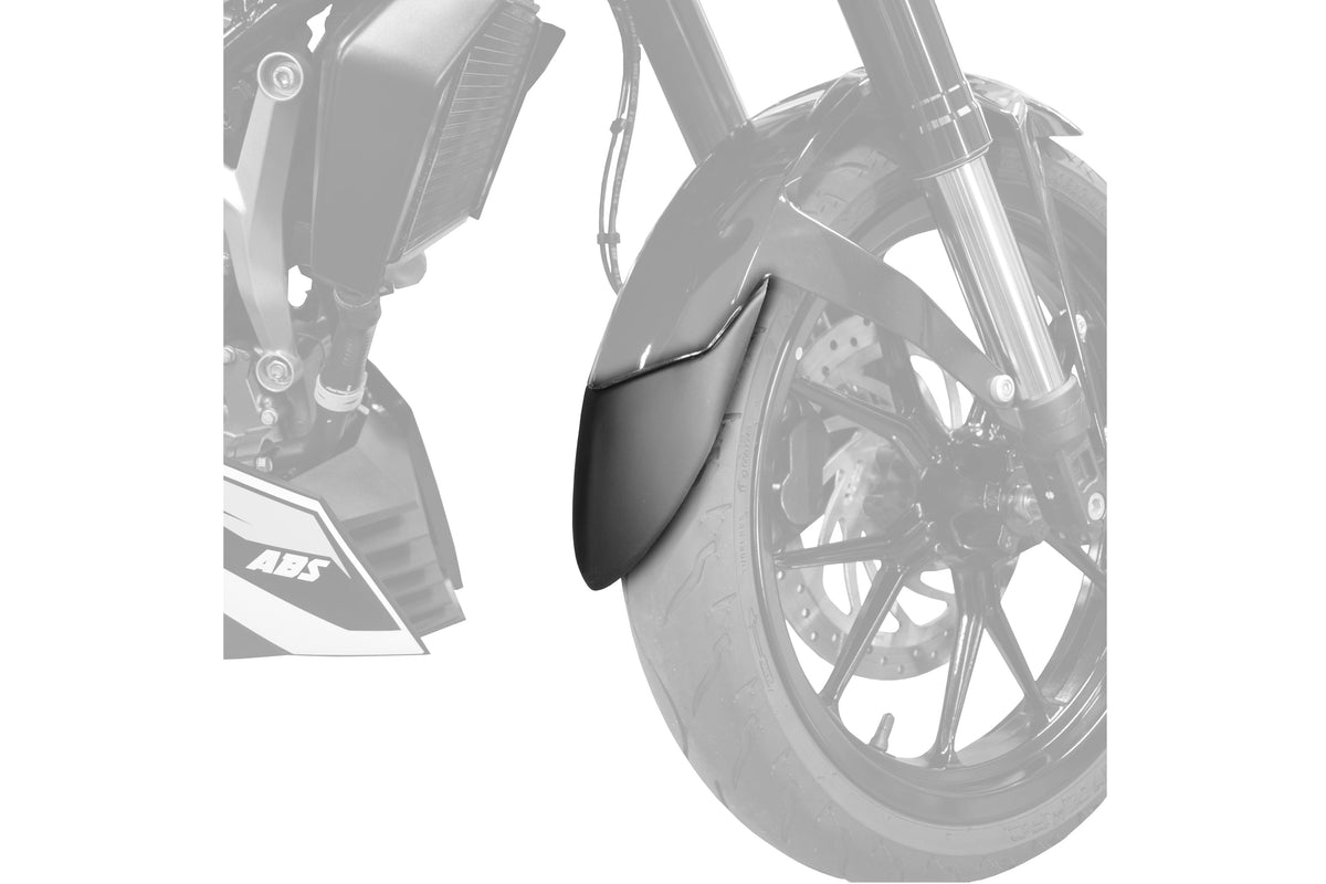 PUIG 9926N Verlängerung des vorderen Schutzblechs  passend fuer KTM 125 DUKE Schwarz