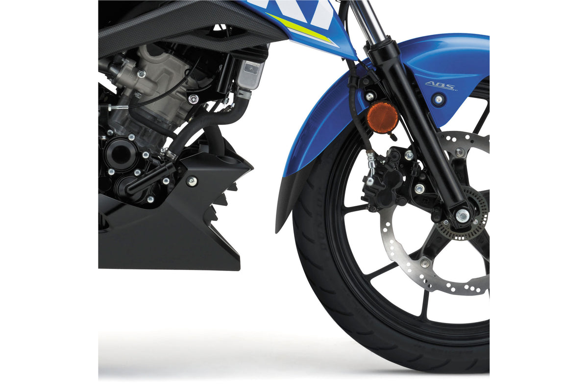 PUIG 9930N Verlängerung des vorderen Schutzblechs  passend fuer SUZUKI GSX-R125 Schwarz