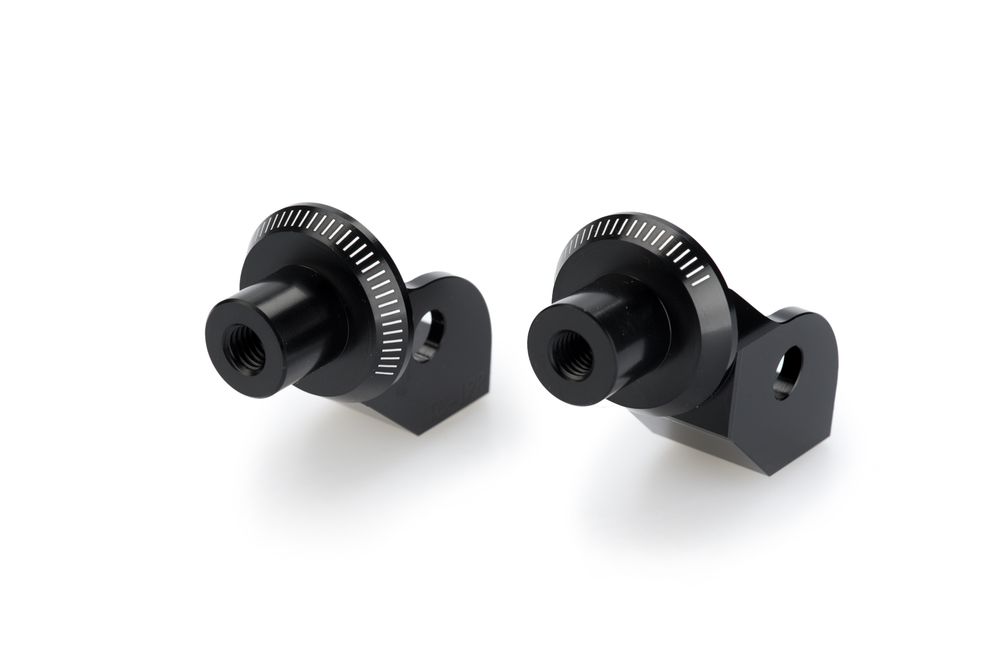PUIG 9950N Vintage Fußrasten  passend fuer BMW G310GS Schwarz