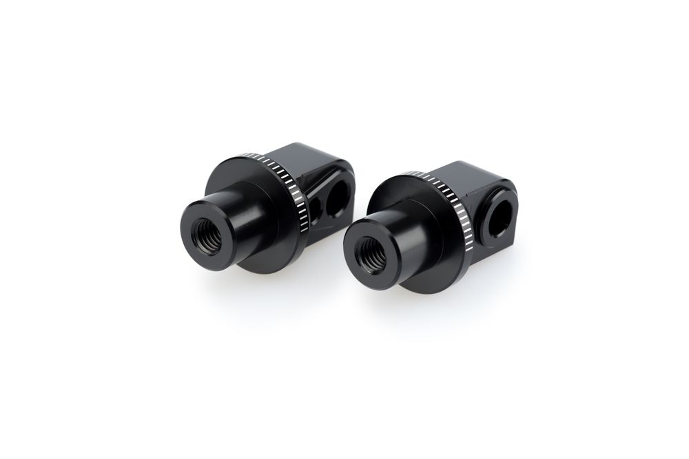 PUIG 9963N Vintage Fußrasten  passend fuer SUZUKI GSX-S125 Schwarz