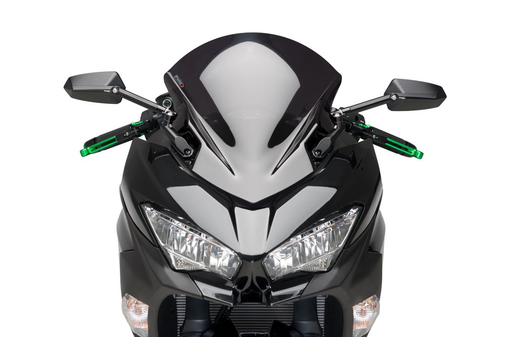 PUIG 9976F Z-Racing Scheibe  passend fuer KAWASAKI NINJA 400 Stark getönt