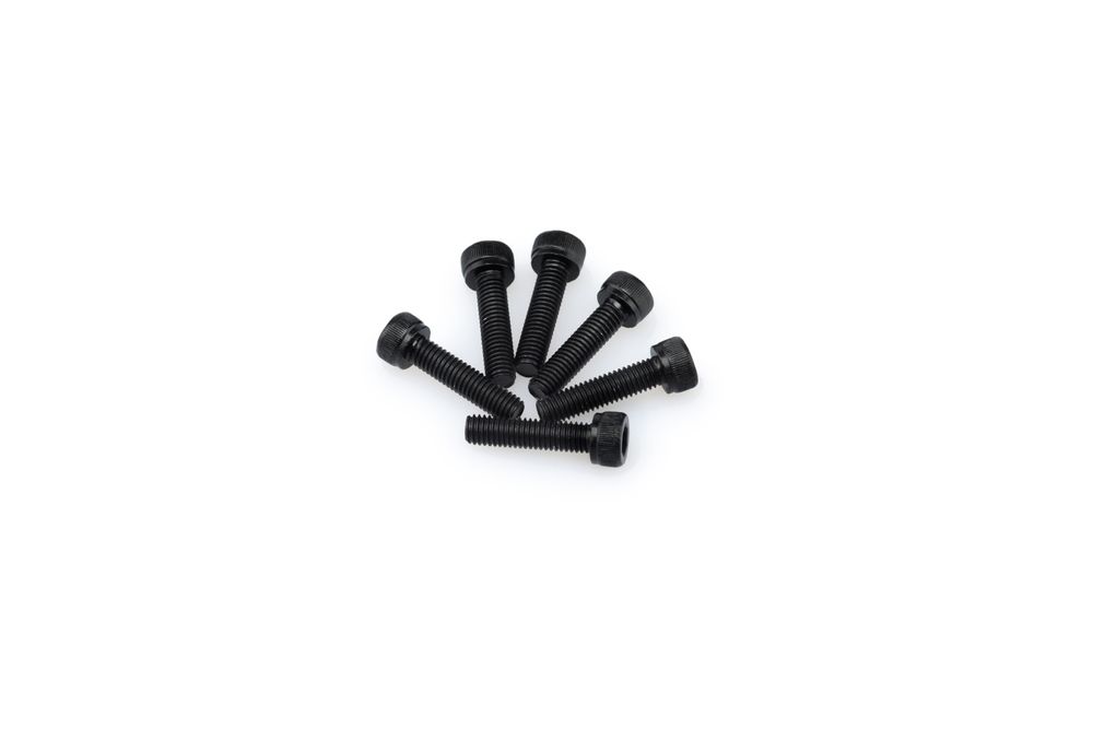 PUIG 0147N Muttern aus Anodisierten Aluminium  passend fuer UNIVERSAL UNIVERSAL Schwarz