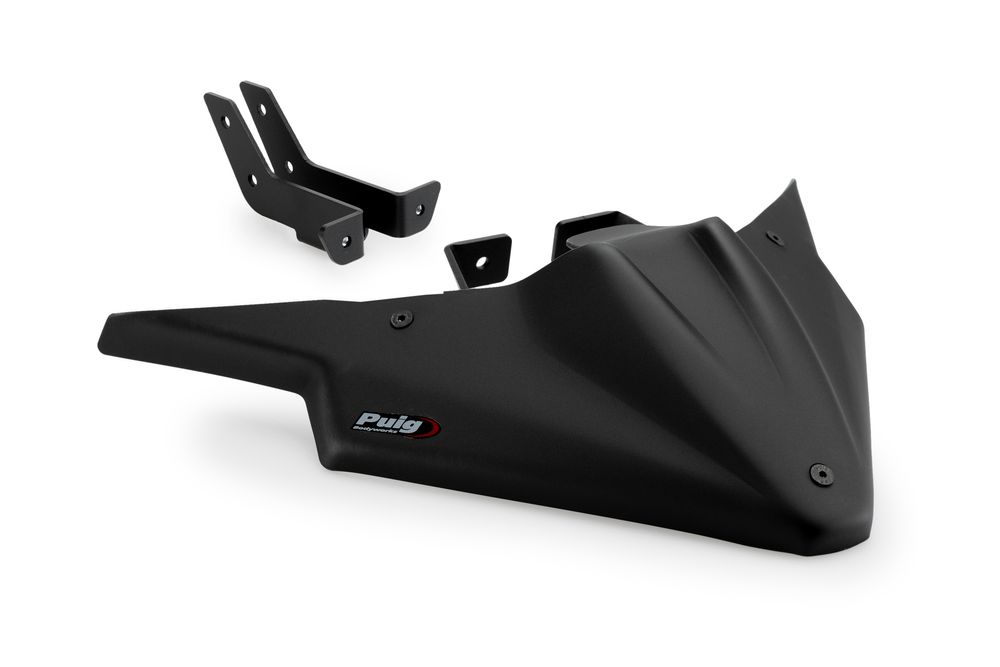 PUIG 21658J Vorkotflügel Erweiterung  passend fuer HONDA XL750 TRANSALP Mattschwarz