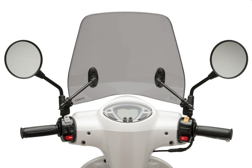 PUIG 20844H Rollerscheibe Trafic  passend fuer SYM FIDDLE 50 ie 4T AC E5 Getönt