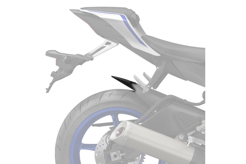 PUIG 9914J Kotflügelverlängerung  passend fuer YAMAHA YZF-R6 Mattschwarz