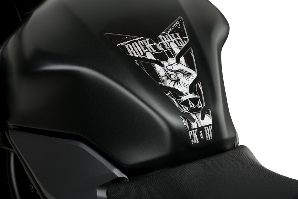 PUIG 20595N Rock & Roll Tankschutz  passend fuer HONDA NT650V DEAUVILLE Schwarz