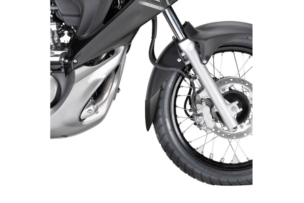 PUIG 5802N Verlängerung des vorderen Schutzblechs  passend fuer HONDA XL700V TRANSALP Schwarz