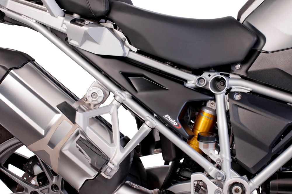 PUIG 7518J Seitendeckel  passend fuer BMW R1200GS ADVENTURE Mattschwarz
