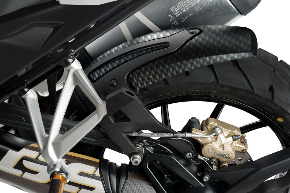 PUIG 1947C Hinterradabdeckungen   passend fuer BMW R1200GS Carbon look