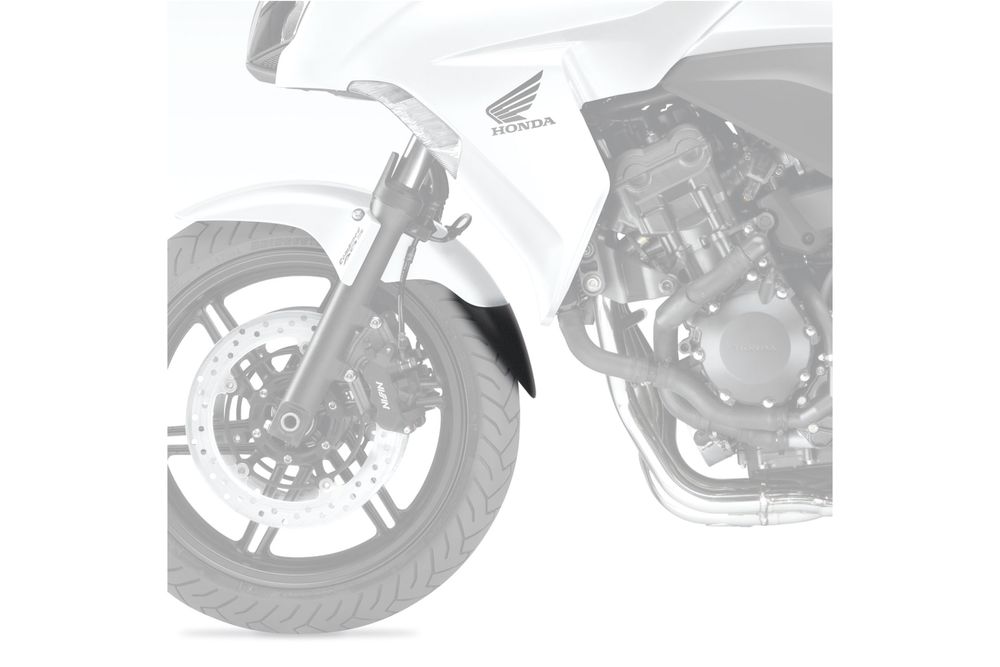 PUIG 5800N Verlängerung des vorderen Schutzblechs  passend fuer HONDA CBF600 Schwarz