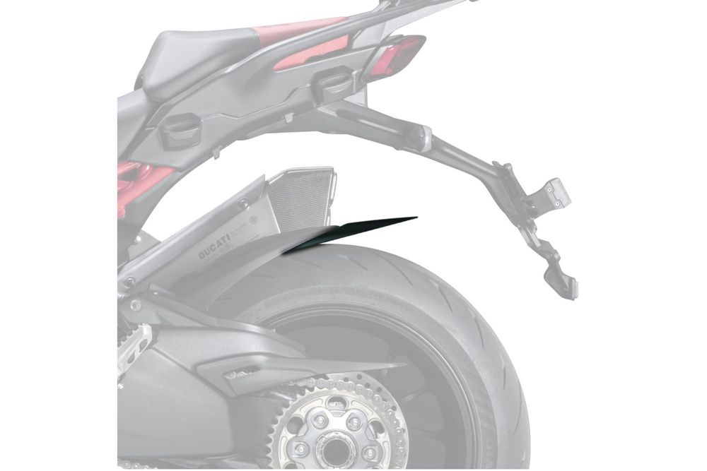 PUIG 21851J Kotflügelverlängerung  passend fuer DUCATI MULTISTRADA V4 PIKES PEAK Mattschwarz