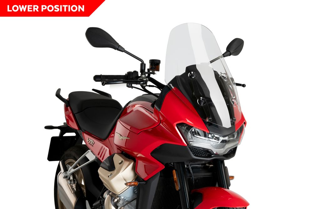 PUIG 21484W Tourenscheibe  passend fuer MOTO GUZZI V100 MANDELLO Transparent