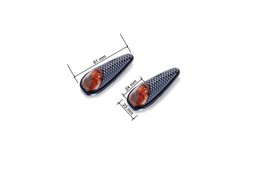 PUIG 1077T Speed/Full Speed Blinkerset  passend fuer UNIVERSAL UNIVERSAL Orange