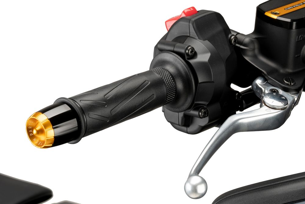 PUIG 21294N Thruster Lenkerenden  passend fuer YAMAHA T-MAX 560 TECH MAX Schwarz