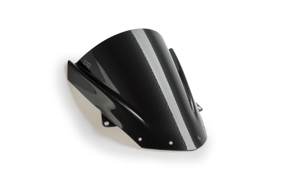 PUIG 3177C Z-Racing Scheibe  passend fuer KAWASAKI ZX-6R NINJA Carbon look