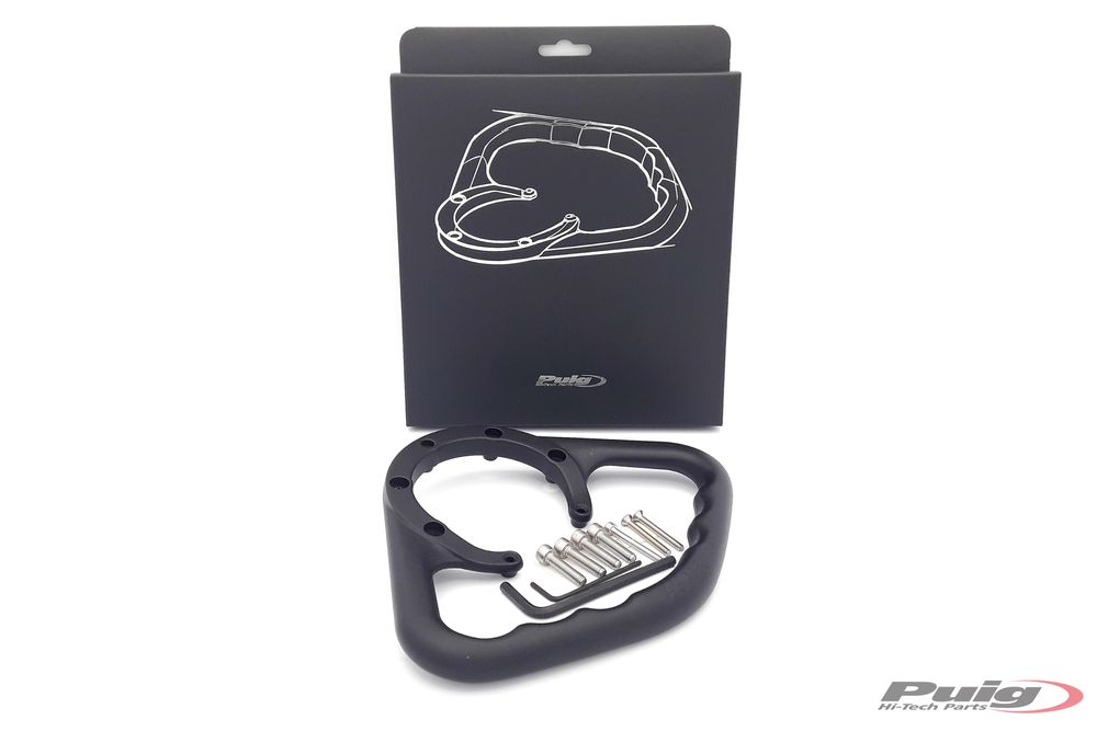 PUIG 4614N Haltering  passend fuer HONDA CBR900RR FIREBLADE Schwarz