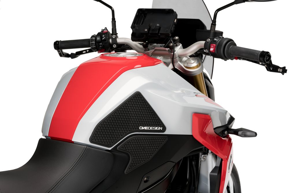 PUIG 20599N Seitliche Tankprotektor  passend fuer BMW F900R Schwarz