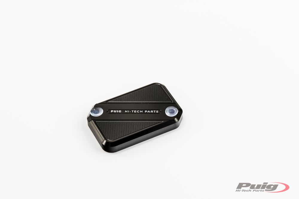 PUIG 9612N Vorderer Bremsflüssigkeitsbehälterdeckel  passend fuer BMW G310R Schwarz