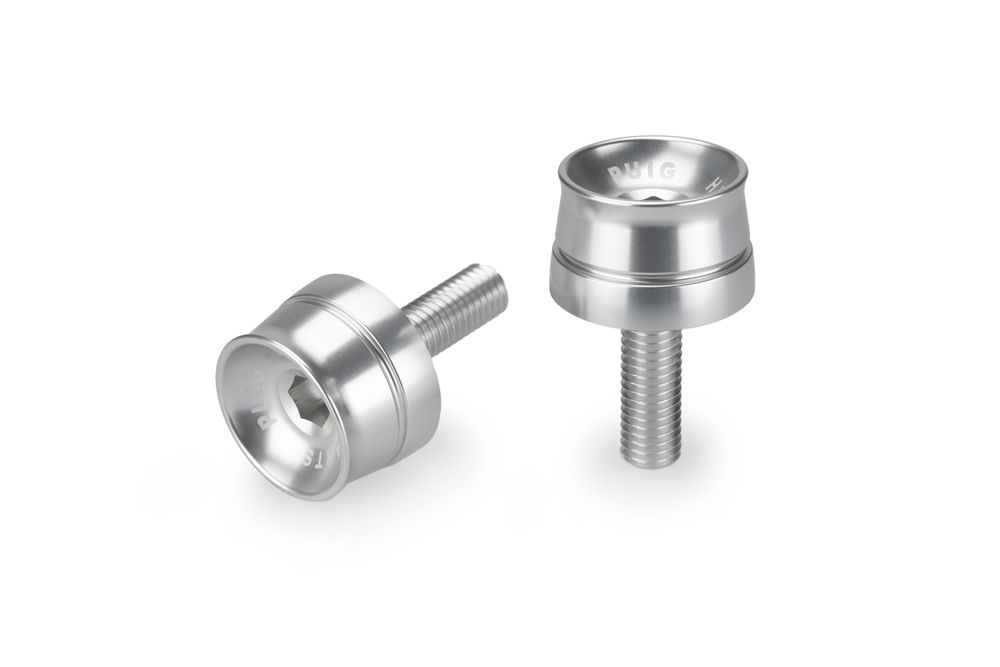 PUIG 21028P Lenkerenden Speed  passend fuer BMW R1200R Silber