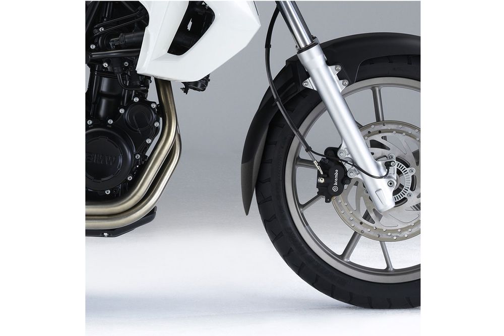 PUIG 5783N Verlängerung des vorderen Schutzblechs  passend fuer BMW F650GS Schwarz