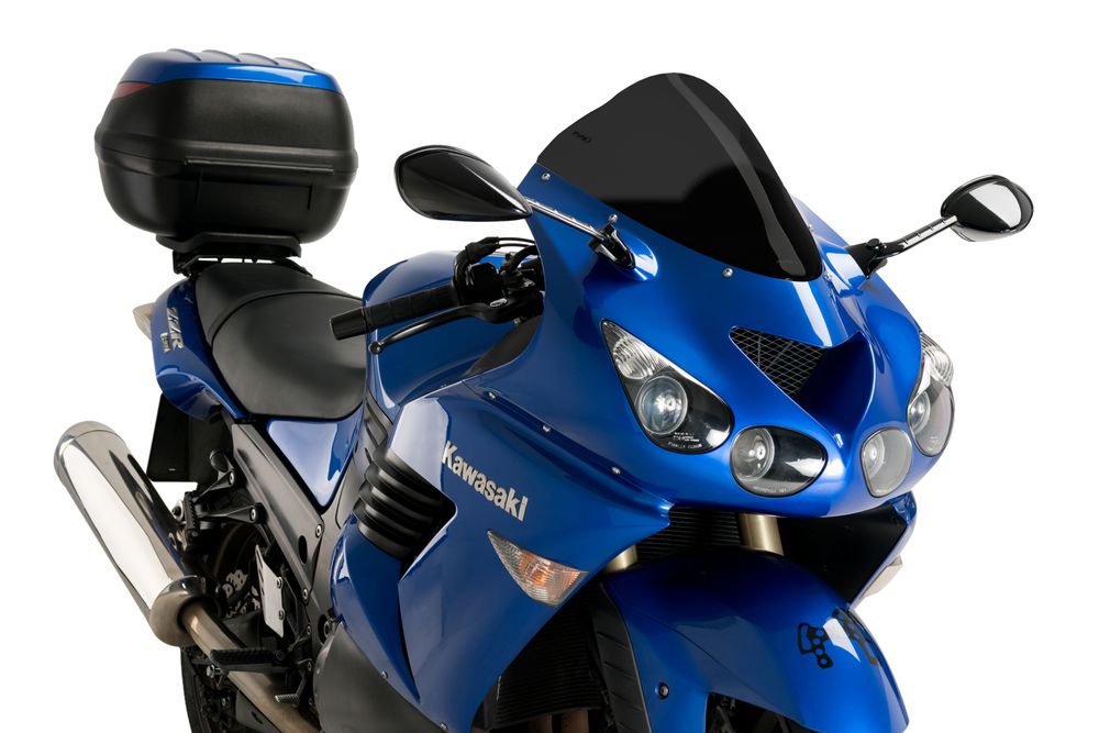 PUIG 4057F Racingscheibe  passend fuer KAWASAKI ZZR1400 Stark getönt